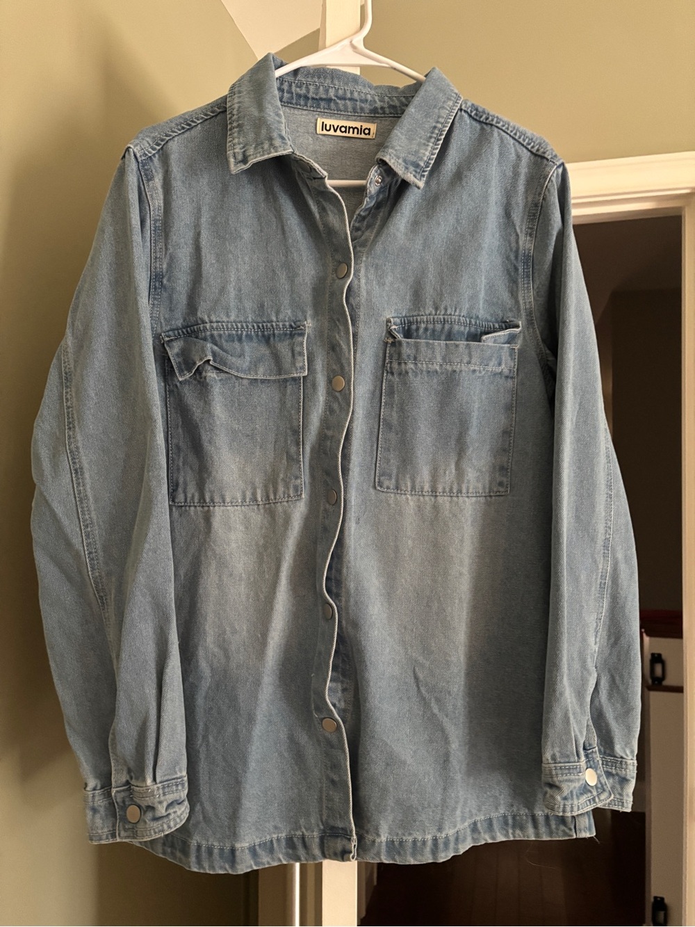 Luvamia Light Blue Denim Jacket